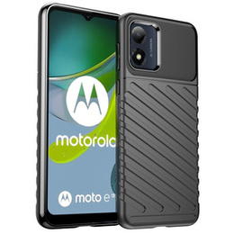 Etui do Motorola Moto E13, Thunder, czarne