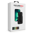 Pancerne Etui Belt Clip do iPhone 14, z klipsem, niebieskie