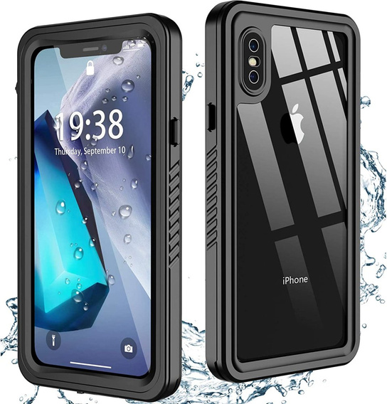 Etui Wodoodporne IP68 do iPhone XR, czarne