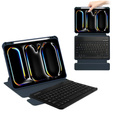 Etui z klawiaturą do iPad Pro 11" 2024 (5 gen.), Rotary 360° Leather, granatowe