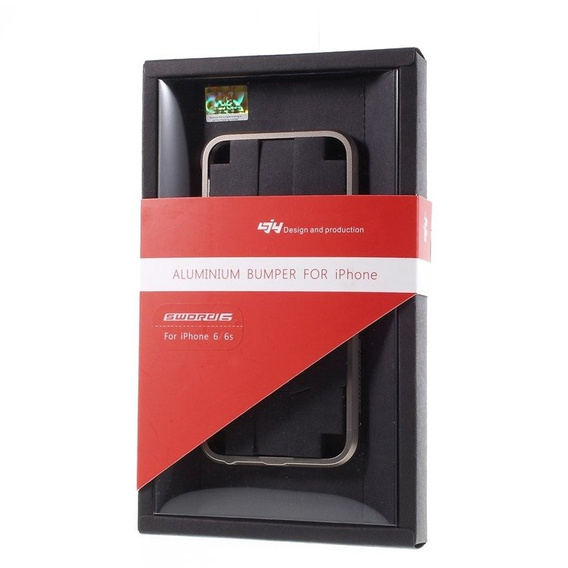 LJY SWORD 6 Bumper Etui do iPhone 6 Plus / 6S Plus, złote