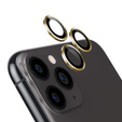 Szkło Hartowane na Aparat (Obiektywy) do iPhone 13 Pro / 13 Pro Max, Gold