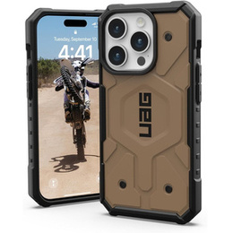 Etui Urban Armor Gear do iPhone 15 Pro, Pathfinder MagSafe, brązowe