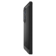 Etui Spigen do Samsung Galaxy S25 Ultra, Rugged Armor do MagSafe, czarne + Szkło Hartowane 9H