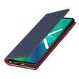 Skórzane etui do Samsung Galaxy S22, ERBORD Grain Leather, granatowe