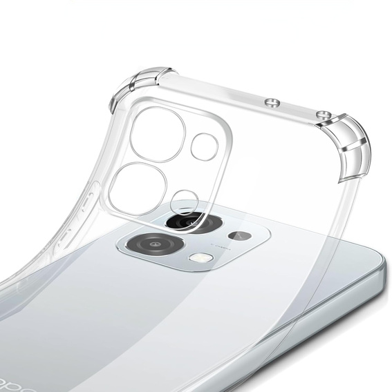 Etui do Oppo A6 Pro 5G, Dropproof, przezroczyste