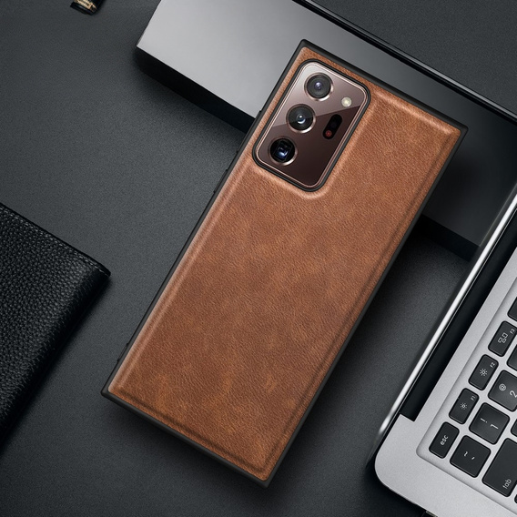 Etui Leather Case do Samsung Galaxy Note 20 Ultra, Brązowe