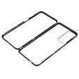 Etui do Samsung Galaxy A16 / A16 5G, Magnetic Dual Glass, czarne