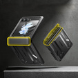Etui do Samsung Galaxy Z Flip7 FE / Z Flip6, Tongate MECH Series, czarne