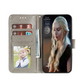 Etui z klapką do Xiaomi Redmi Note 9s/ 9 Pro, Mandala, szare