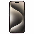 Etui do iPhone 16 Plus, Aramid Fiber MagSafe, czerwone