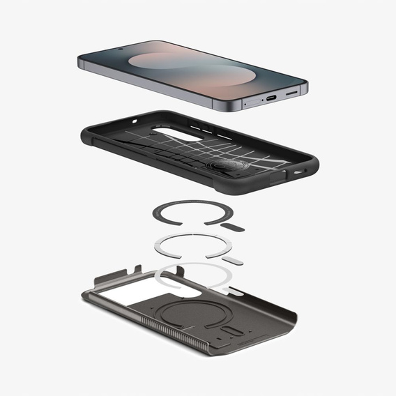 Etui Spigen do Samsung Galaxy S25 FE Slim Armor MagSafe, Gunmetal