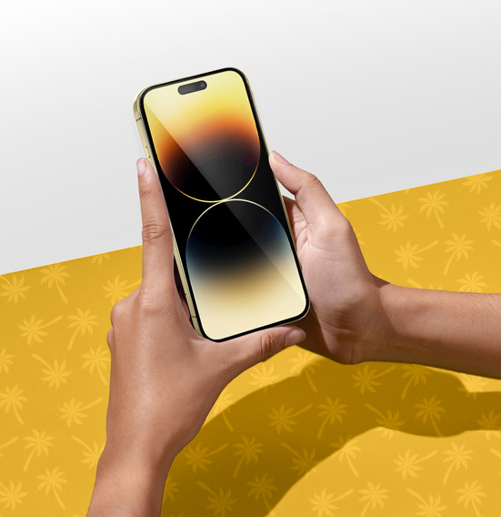 Szkło Ceramiczne 9D Flexi Palm do iPhone 14 Pro Max