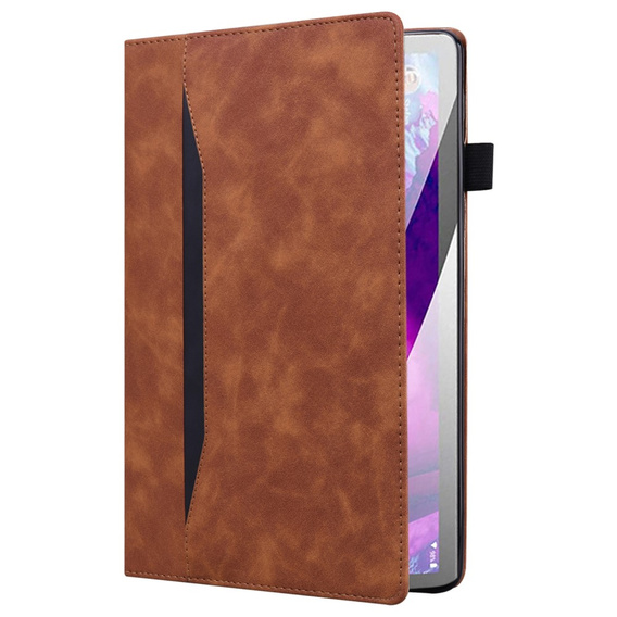 Etui do Xiaomi Redmi Pad Pro / Xiaomi Poco Pad, Classic, z miejscem na rysik, brązowe