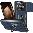 Etui pancerne do Xiaomi 15T Pro, CamShield Slide, niebieskie