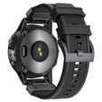 Pasek Silikonowy QuickFit do Garmin Fenix 26mm, Czarny