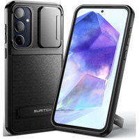 Etui do Samsung Galaxy A55 5G, Suritch Kickstand, czarne