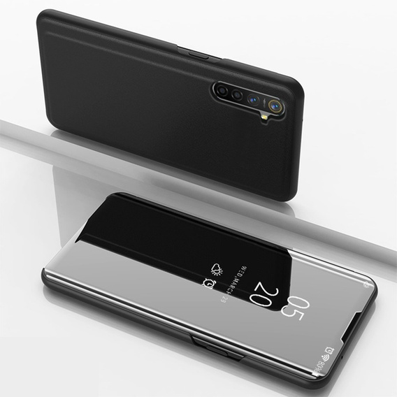 Etui do Realme 6 Pro, Clear View, czarne
