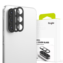 Szkło na aparat do Samsung Galaxy A56 5G, Ringke, Camera Full Cover, Czarne (2 sztuki)