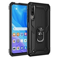 Etui pancerne do Huawei P Smart Pro, Nox Case Ring, czarne