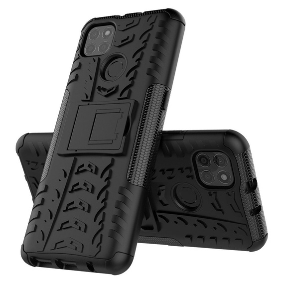 Etui do Motorola Moto G9 Power, Tire Armor, czarne