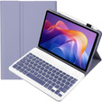 Etui z klawiaturą Bluetooth do Xiaomi Redmi Pad 2 – fioletowe