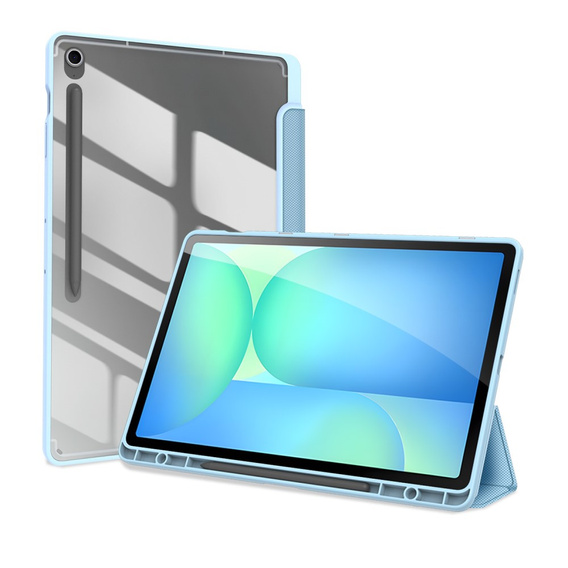 Etui Dux Ducis Toby Series do Samsung Galaxy Tab S10 FE+ Plus – niebieskie