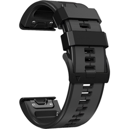 Pasek Silikonowy do Garmin Fenix 26mm, Black
