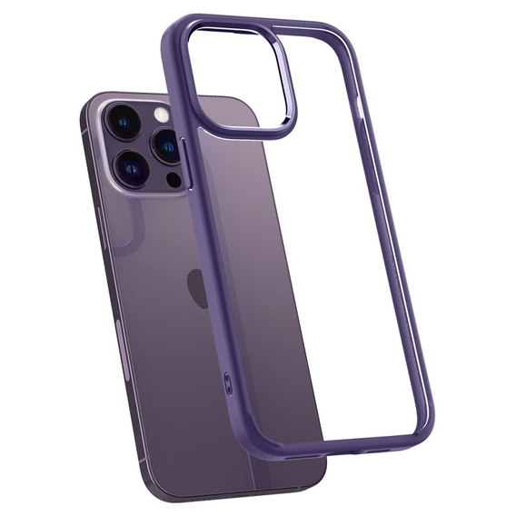 Etui Spigen do iPhone 14 Pro, Ultra Hybrid, fioletowe