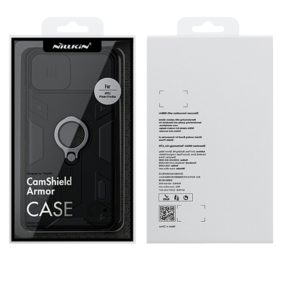 Etui NILLKIN do iPhone 11 Pro Max, CamShield Armor Case, czarne