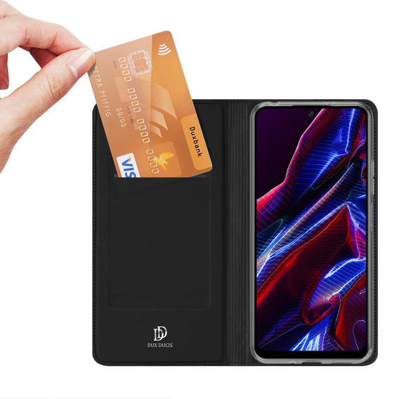 Etui Dux Ducis do Xiaomi Redmi Note 12 5G / POCO X5 5G, Skinpro, czarne