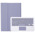 Etui z klawiaturą do Xiaomi Pad 7 / 7 Pro, TouchPad, fioletowe