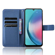 Etui z klapką do Samsung Galaxy M55 5G, Wallet Smart Magnet, niebieskie