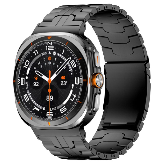 Bransoleta do Samsung Galaxy Watch Ultra 47mm (2025 / 2024), Czarna
