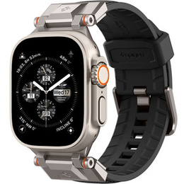 Pasek SPIGEN do Apple Watch 1/2/3/4/5/6/7/8/9/SE/Ultra/Ultra 2 42/44/45/49MM, Durapro Armor, Czarny