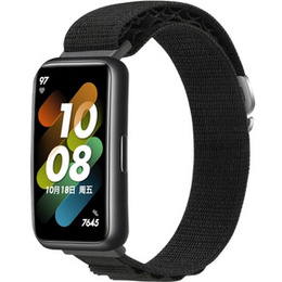 Pasek Nylonowy do Huawei Band 7, Czarny