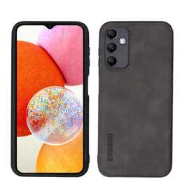 Etui do Samsung Galaxy A14 5G, ERBORD Business, z blaszką do uchwytów samochodowych, szare