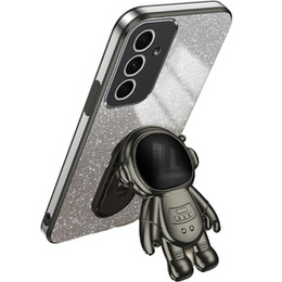 Etui do Samsung Galaxy A55 5G, Glitter Astronaut, czarne