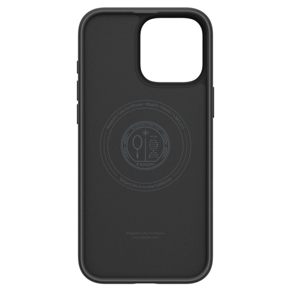 Etui Spigen Liquid Air T Mag MagSafe do iPhone 16 Pro Max – Matte Black + Szkło Hartowane 9H