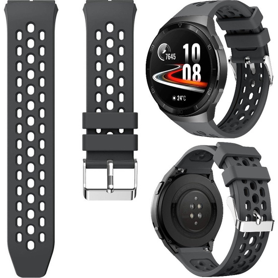 Pasek silikonowy do Huawei Watch GT 2e, Szary