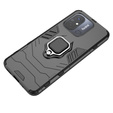 Etui do Xiaomi Redmi 12C, Kickstand Ring, czarne