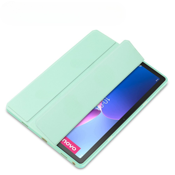 Etui do Lenovo Tab M10 Plus 10.6 Gen 3 TB-125F TB-128F, Smartcase Hybrid, z miejscem na rysik, zielone