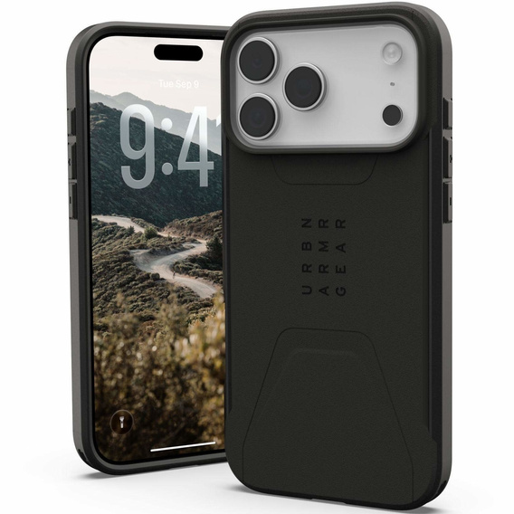 Etui Urban Armor Gear do iPhone 17 Pro Max, Civilian MagSafe, Black
