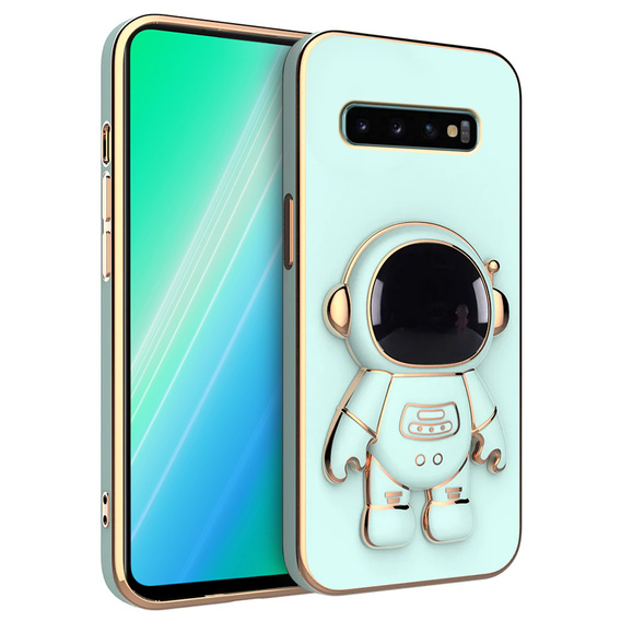 Etui do Samsung Galaxy S10, Astronaut, miętowe