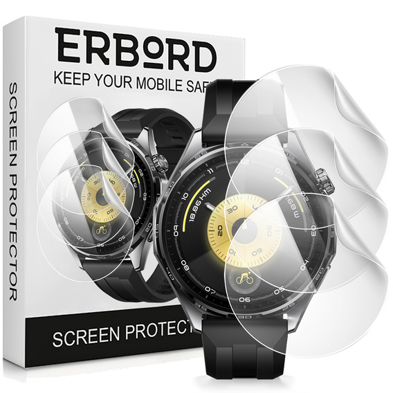 3x Folia Hydrożelowa ERBORD do Huawei Watch GT 6 46mm