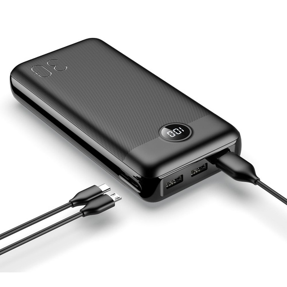 Powerbank VEGER L30 30000 mAh PD QC3.0 20W – Czarny