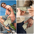 Etui do Samsung Galaxy S25/S24 z magnetyczną podstawką – khaki