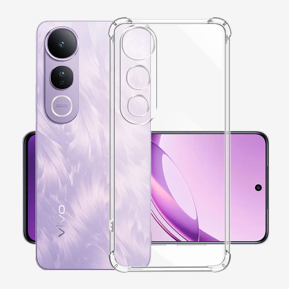Etui do Vivo V50 Lite 4G / 5G, Dropproof, przezroczyste