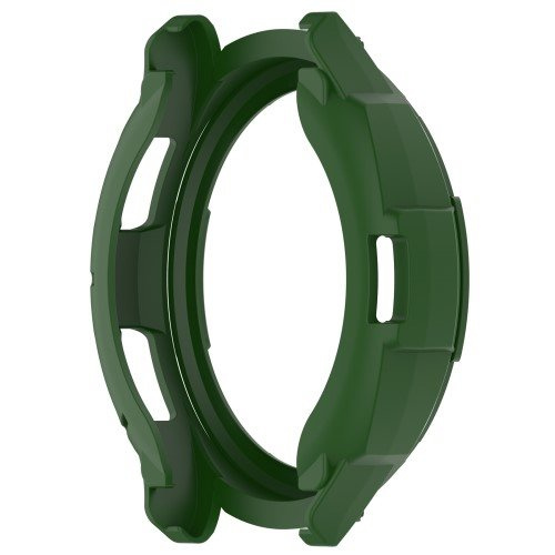 Etui z nakładką bezel ring do Samsung Galaxy Watch 6 Classic 43mm, Zielone