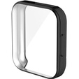 2w1 Etui silikonowe z osłoną na ekran dof Xiaomi Redmi Watch 2 Lite, Czarne
